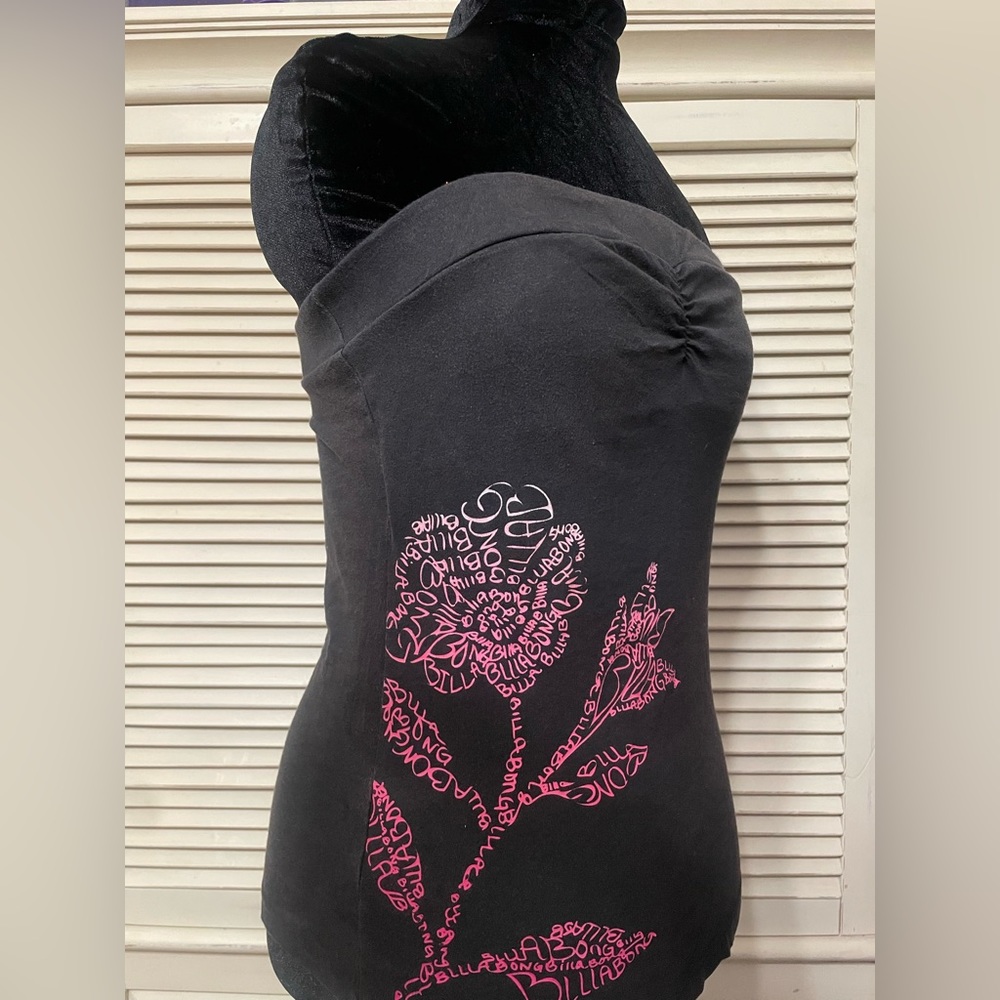 Vintage Billabong strapless top.